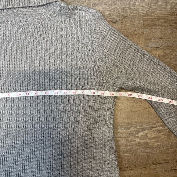 Lulu's Purple Oversized Chunky Knit Turtleneck Sweater - Picture 6 of 9